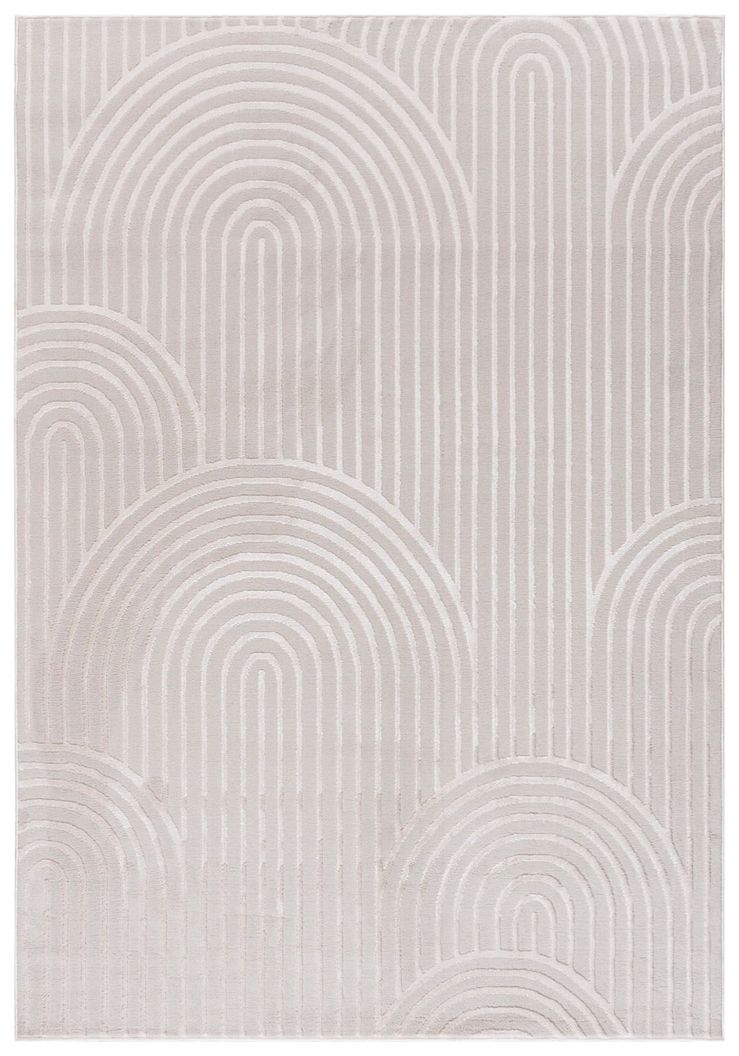 Teppich Modern Creme Bogen Geometrisch NG81A ELLEN