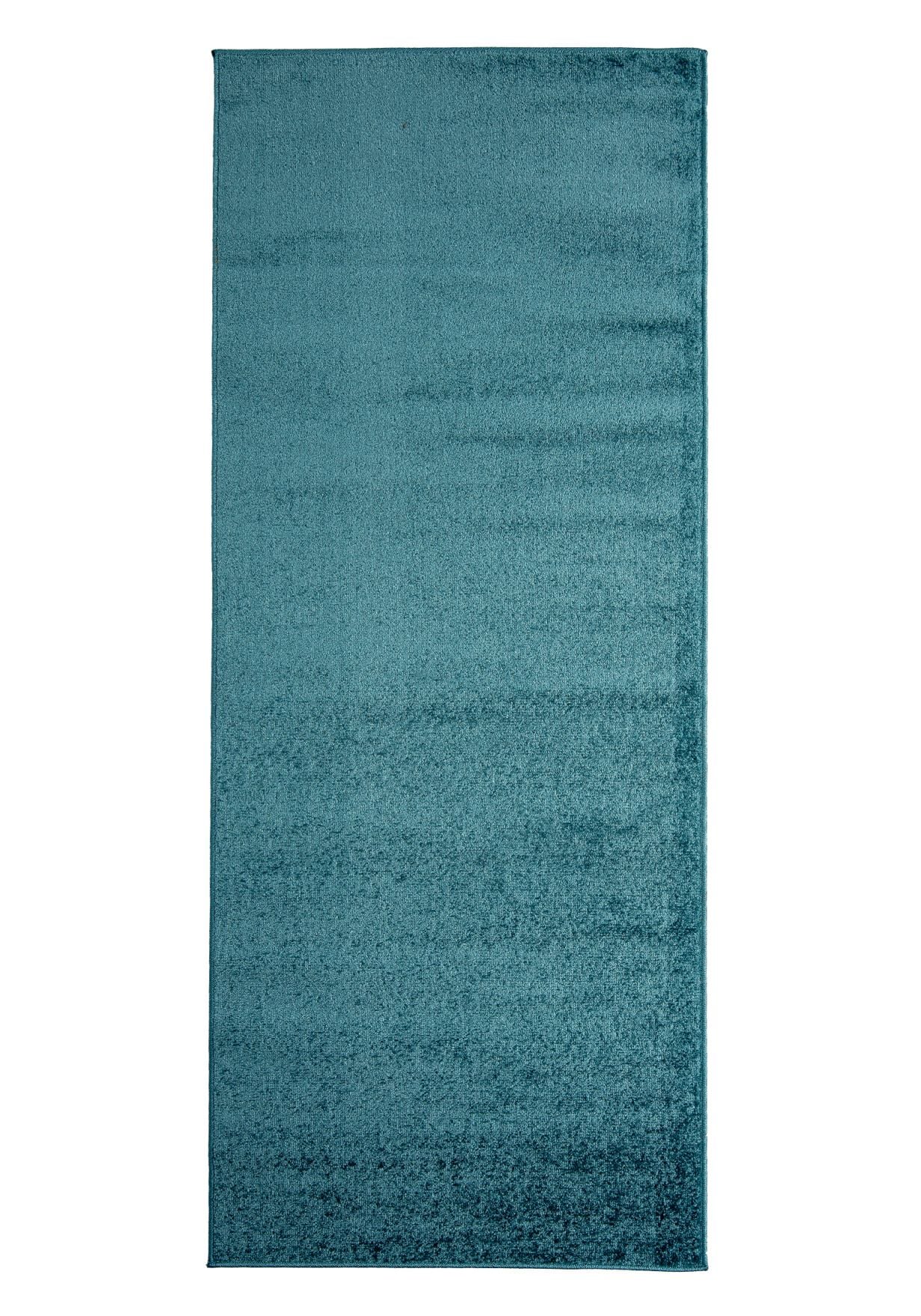 Teppichläufer Modern Blau Einfarbig P113A SPRING