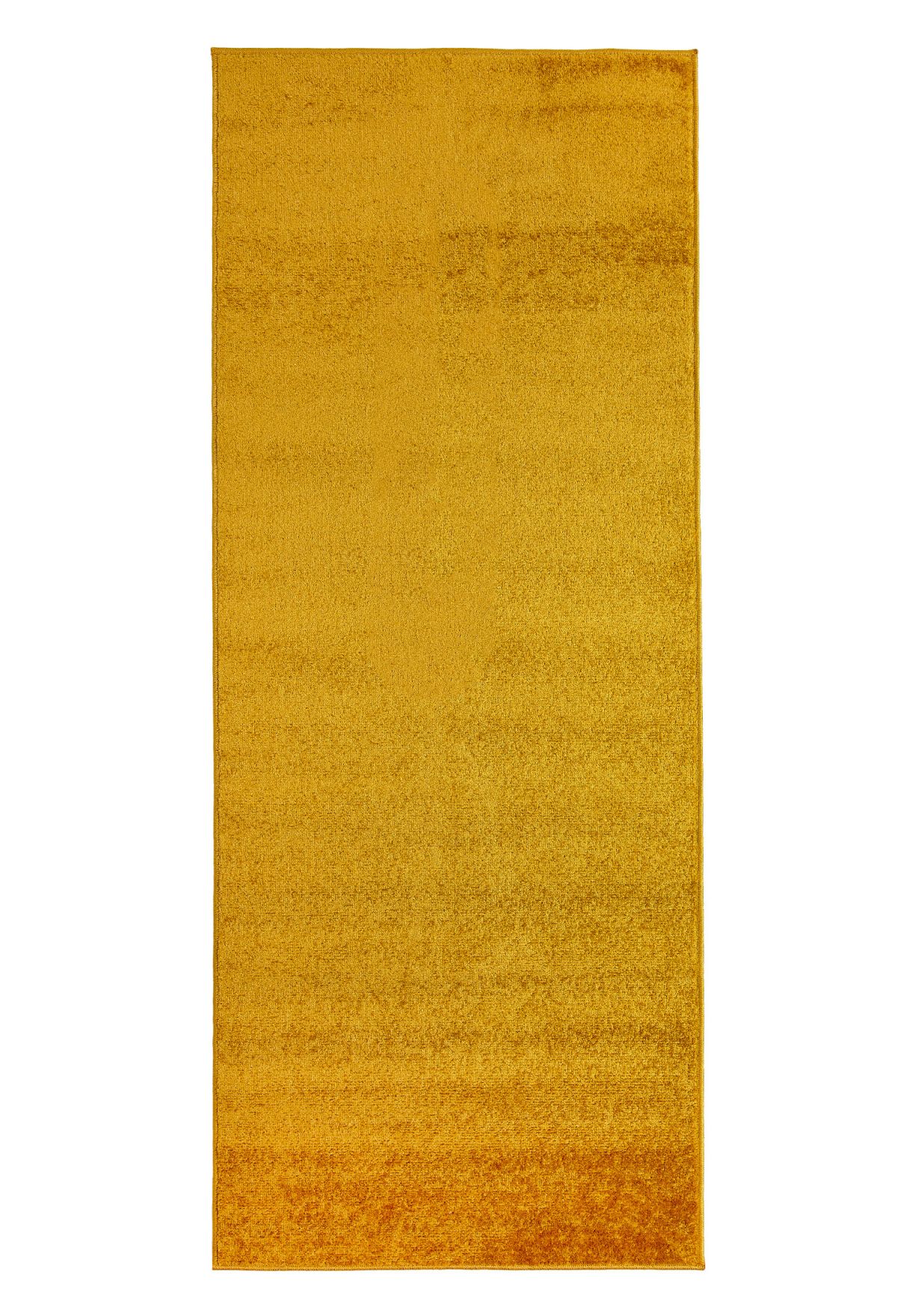 Teppichläufer Modern Gelb Einfarbig P113A SPRING