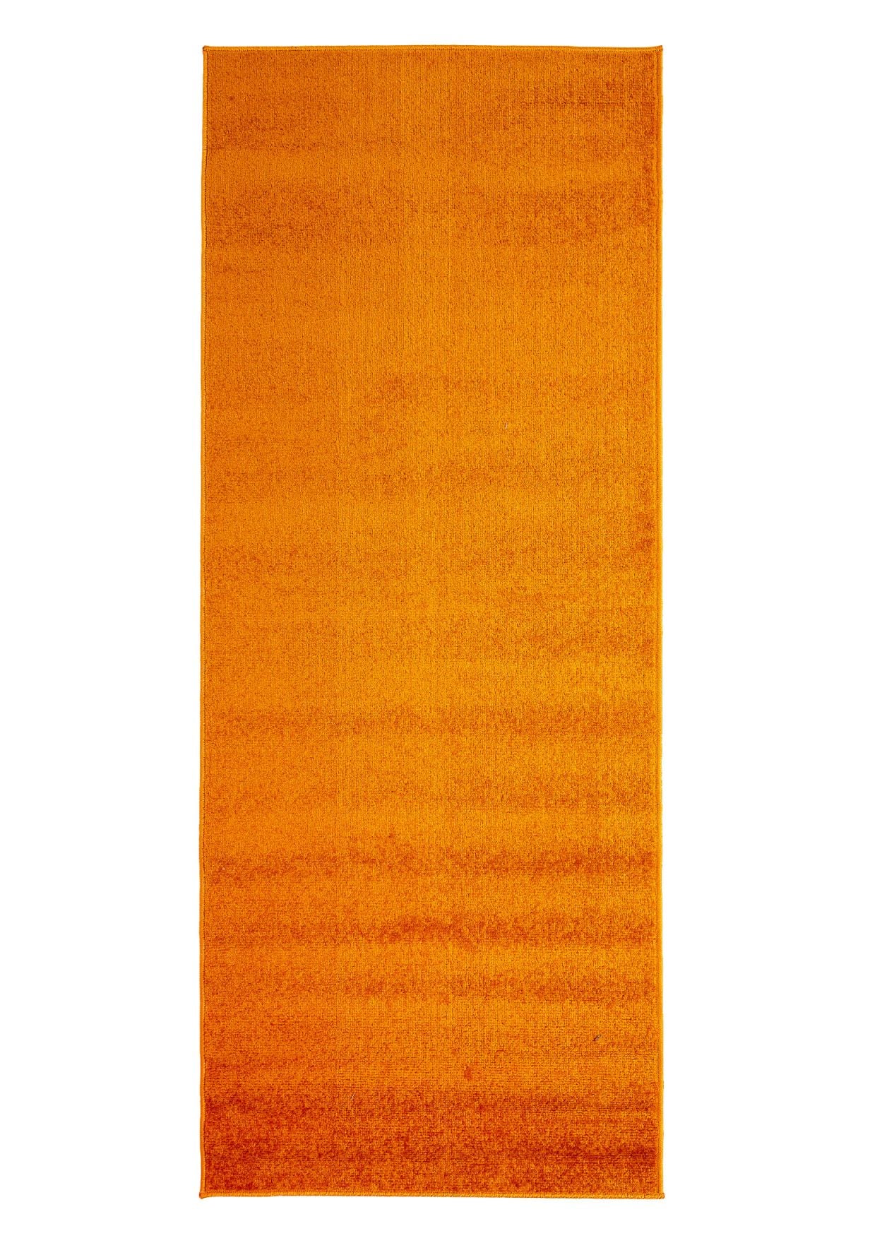 Teppichläufer Modern Orange Einfarbig P113A SPRING