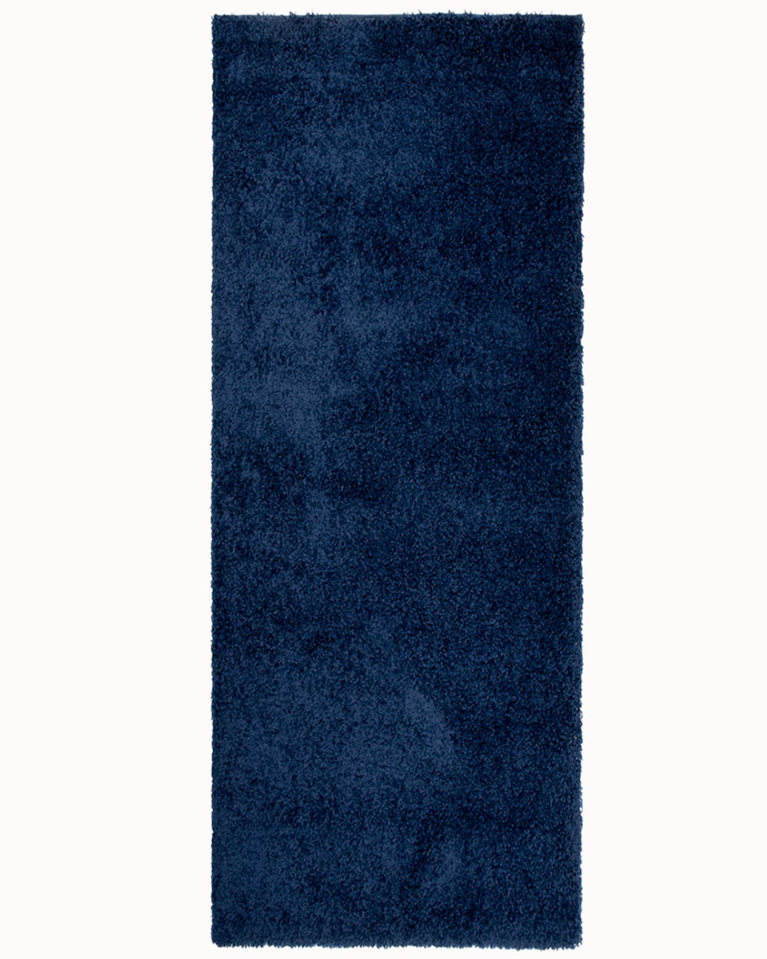 Moderner Shaggy-Teppich – Unito Blu – marineblau, einfarbig