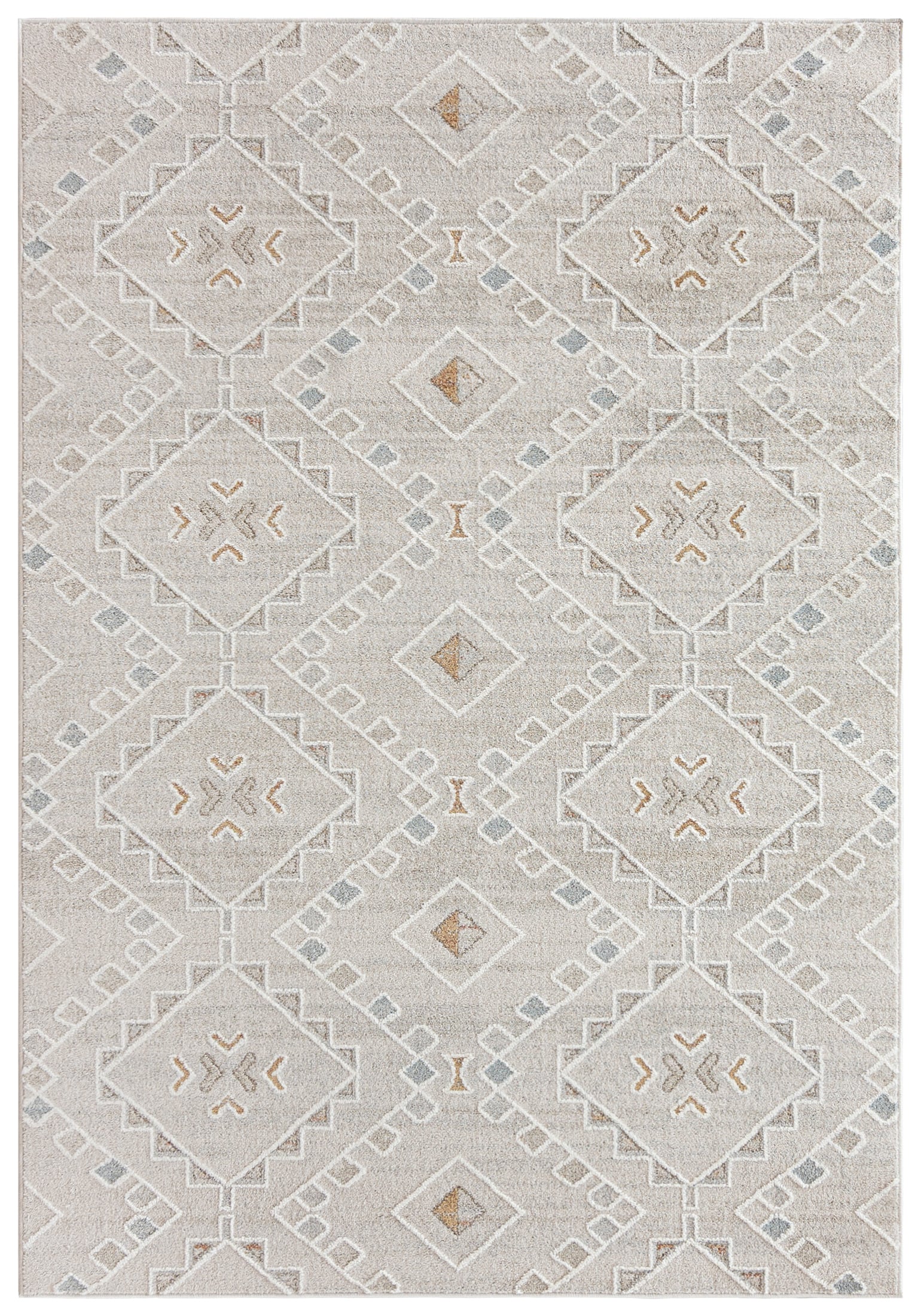 Orientalischer Moderner Teppich - Taranto Alito - creme, beige