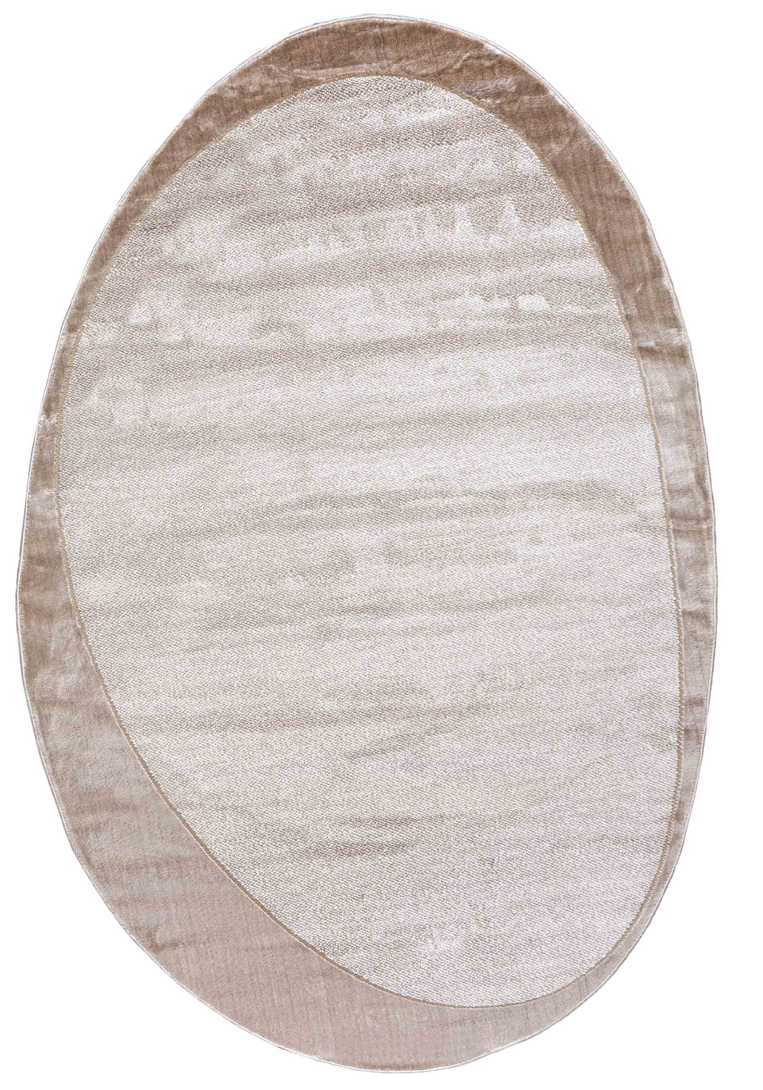 Teppich 7697B SILALUX - modern, unregelmäßig, beige, cremefarben