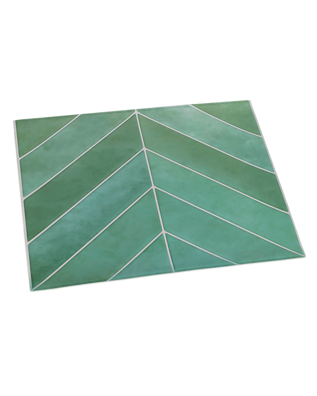 Selbstklebende Fliesen - Mora Verde - grün 10 Stk.