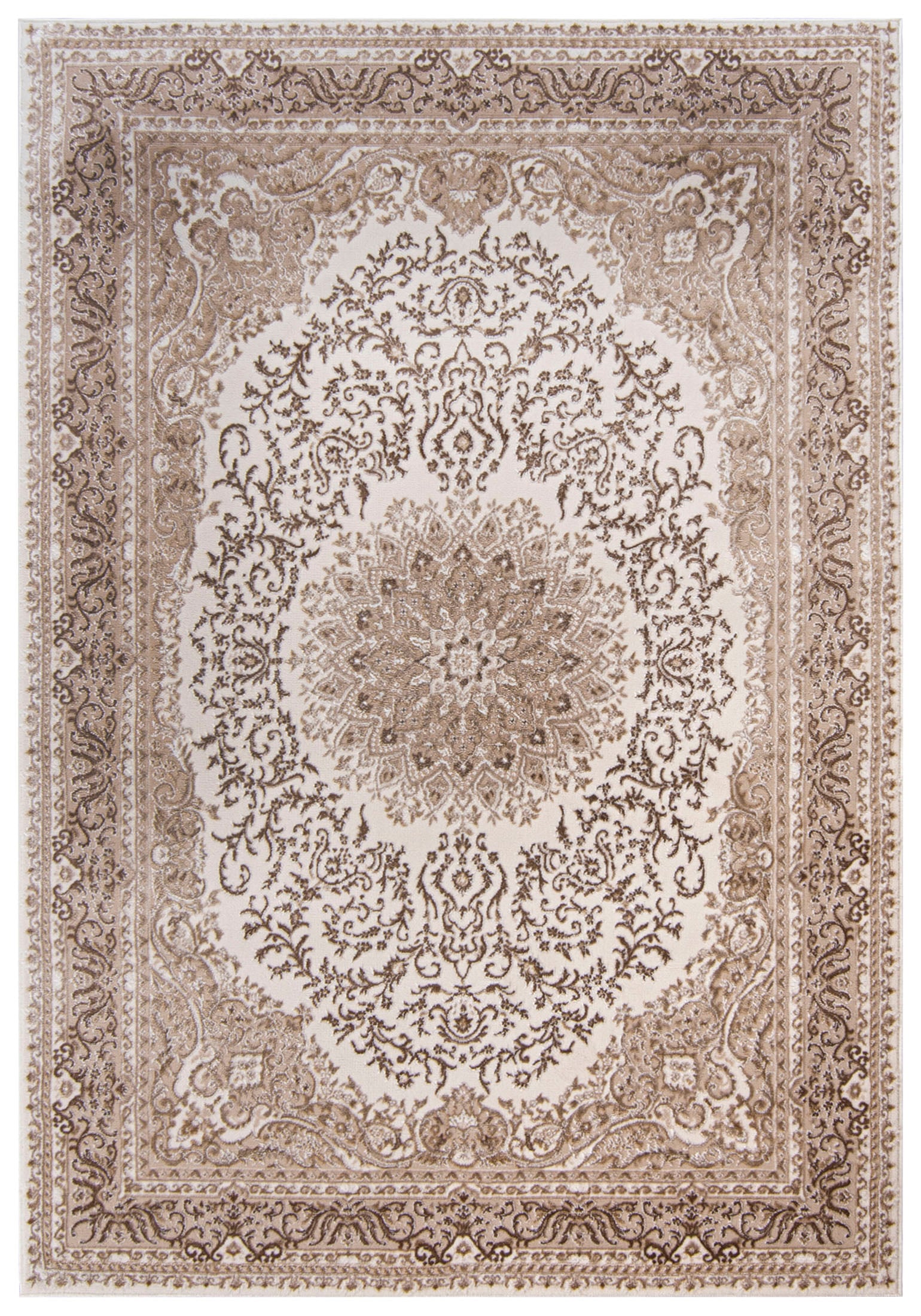 Teppich Orientalisch Beige / Creme  TZ20F HERA