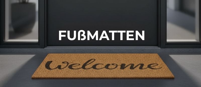 Fu&szlig;matten vor der T&uuml;r