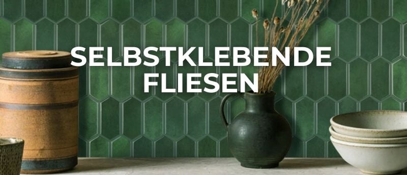 Selbstklebende Fliesen